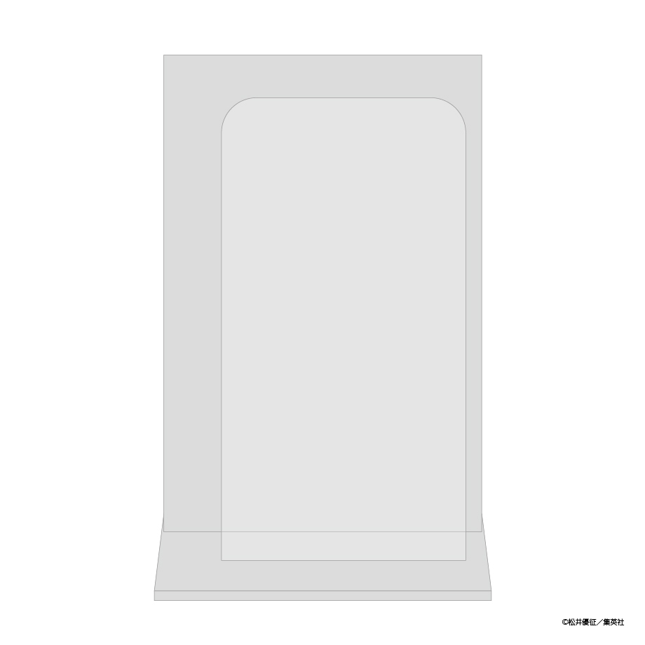 原画展会場用描き下ろし ジオラマアクリルスタンド